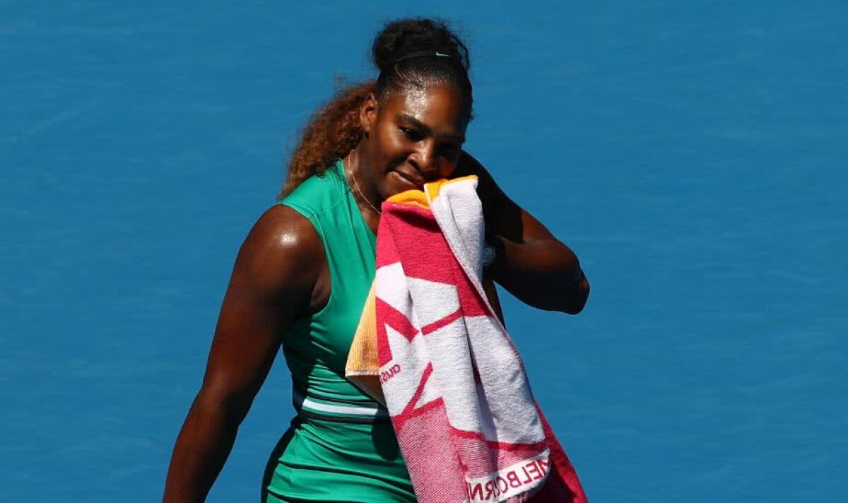 Serena Williams, ELIMINATĂ de la Australian Open de Karolina Pliskova! Americanca a avut 4 mingi de meci și 5-1 în decisiv!