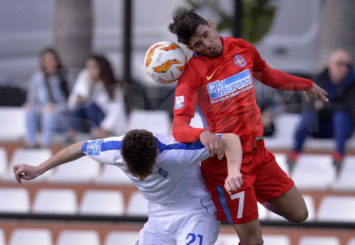 FCSB - DINAMO KIEV 1-1 // VIDEO+FOTO Hora înscrie la debut și aduce un egal echipei lui Teja în ultimul amical al iernii 