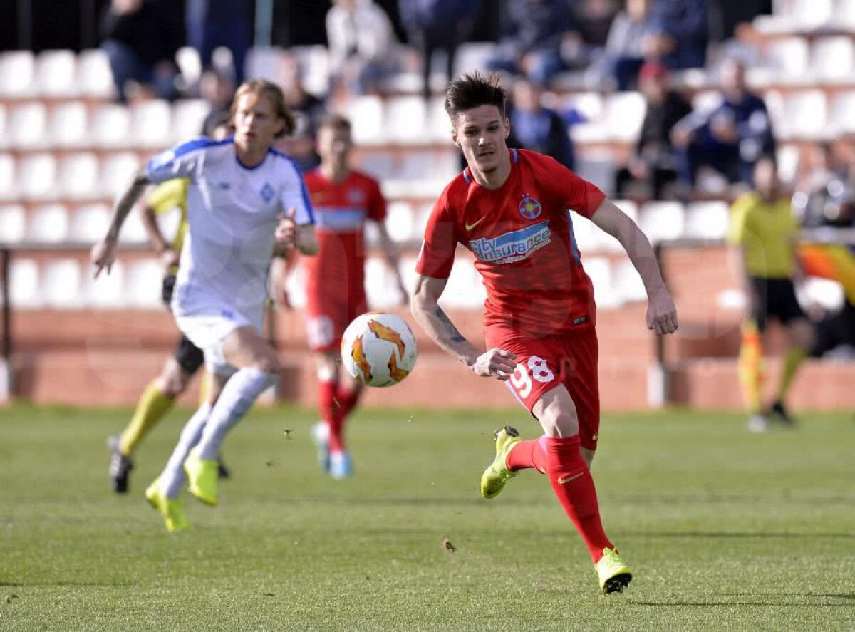 FCSB - DINAMO KIEV 1-1 // VIDEO+FOTO Hora înscrie la debut și aduce un egal echipei lui Teja în ultimul amical al iernii 