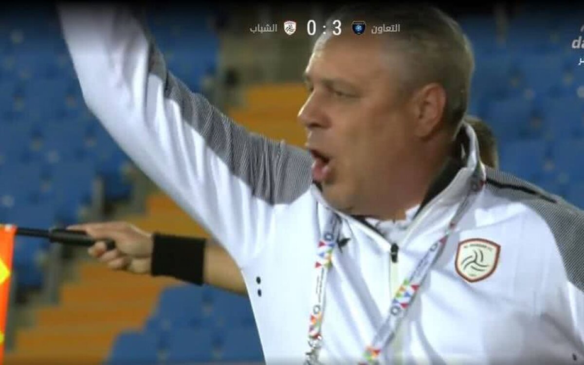 Șumudică s-a certat cu brigada lui Hațegan » Antrenorul român a înjurat arbitrii + Echipa sa a fost umilită