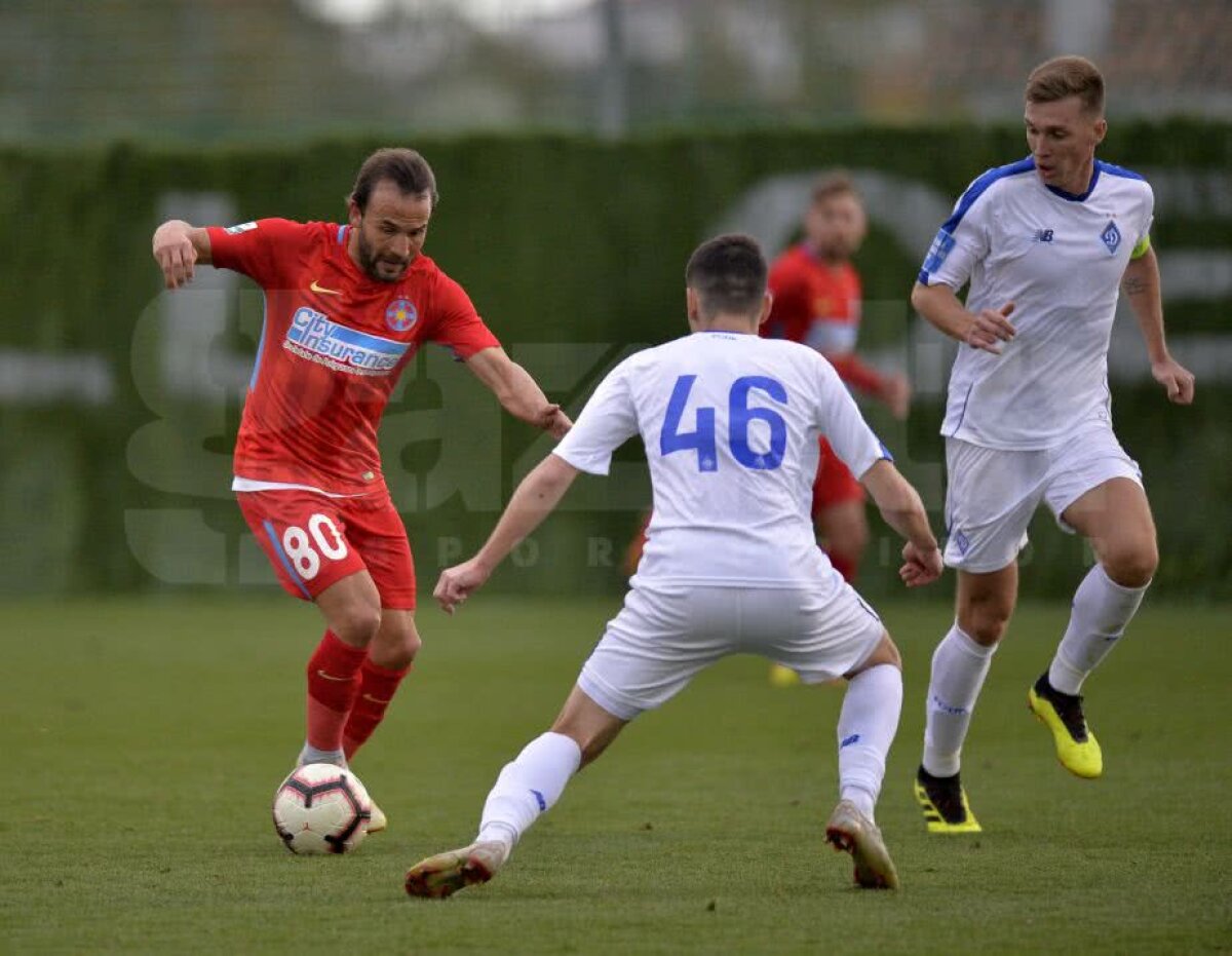 FCSB - DINAMO KIEV 1-1 // VIDEO+FOTO Hora înscrie la debut și aduce un egal echipei lui Teja în ultimul amical al iernii 