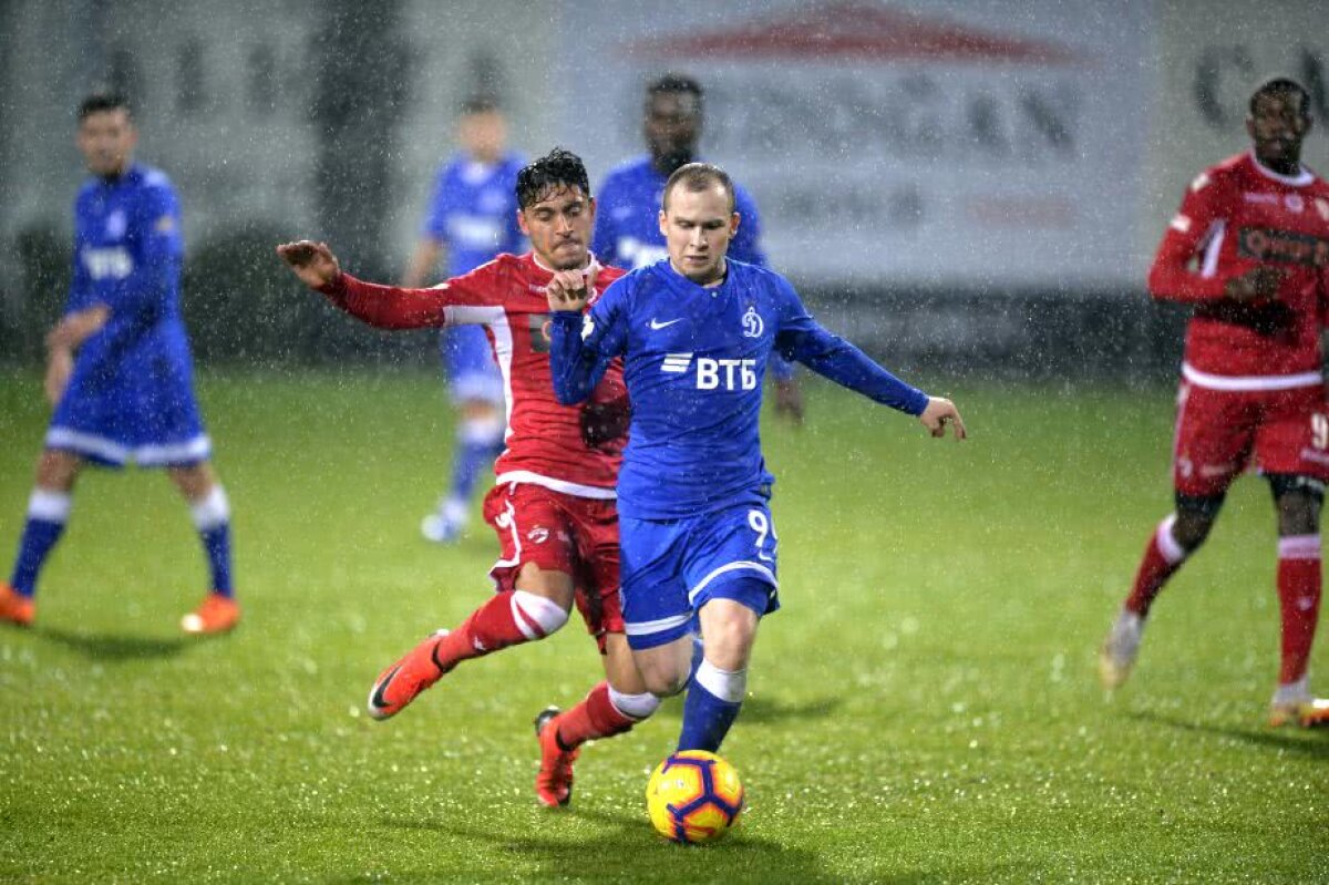 DINAMO - DINAMO MOSCOVA 0-2 // VIDEO 5 detalii de la fața locului + Cum au jucat noile achiziții în meciul pierdut de „câini”