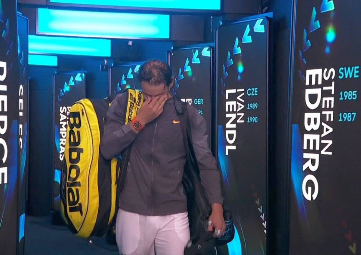 VIDEO+FOTO Rafael Nadal, surprins într-o ipostază rar întâlnită, pe tunelul de la vestiare, după victoria cu Stefanos Tsitsipas