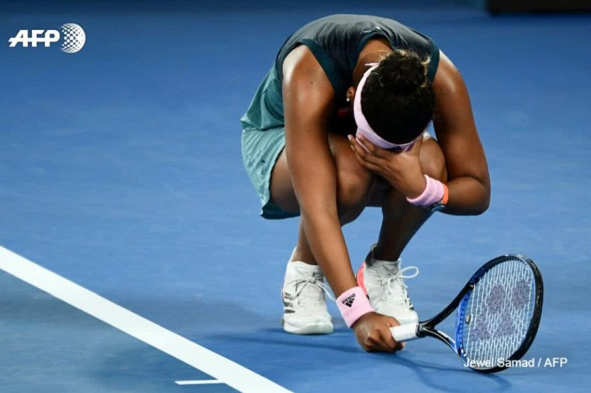 NAOMI OSAKA - PETRA KVITOVA // VIDEO+FOTO Osaka în lacrimi! Japoneza a început să plângă după ce a ratat TREI MINGI DE MECI și a pierdut setul secund