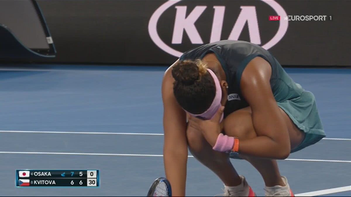 NAOMI OSAKA - PETRA KVITOVA // VIDEO+FOTO Osaka în lacrimi! Japoneza a început să plângă după ce a ratat TREI MINGI DE MECI și a pierdut setul secund