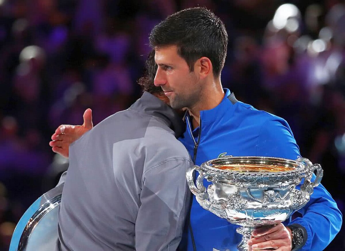 NOVAK DJOKOVIC - RAFAEL NADAL // VIDEO + FOTO » Novak Djokovic l-a spulberat pe Rafael Nadal și e a 7-a oară campion la Australian Open! Cifrele meciului și ale carierei sunt ABRACADABRANTE!