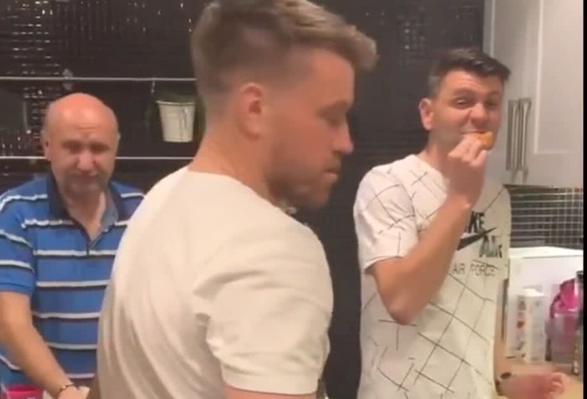 FCSB // De câți steliști e nevoie pentru a curăța un pește? Clip demențial