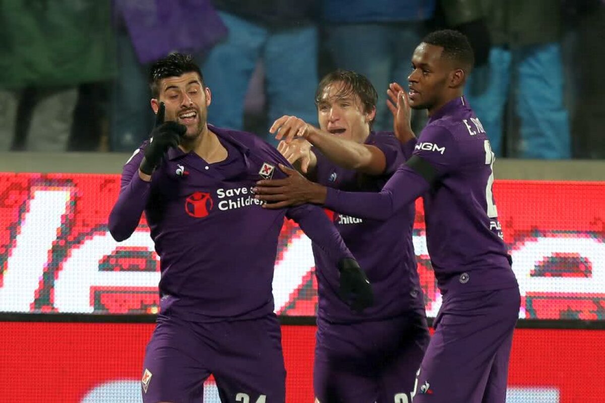 FIORENTINA - AS ROMA 7-1 // VIDEO+FOTO AS Roma a luat 7 în Cupa Italiei! S-a repetat RUȘINEA de pe vremea lui Chivu!