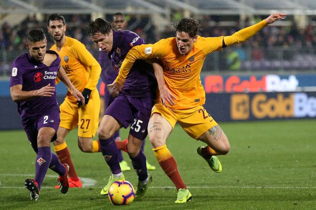 FIORENTINA - AS ROMA 7-1 // VIDEO+FOTO AS Roma a luat 7 în Cupa Italiei! S-a repetat RUȘINEA de pe vremea lui Chivu!
