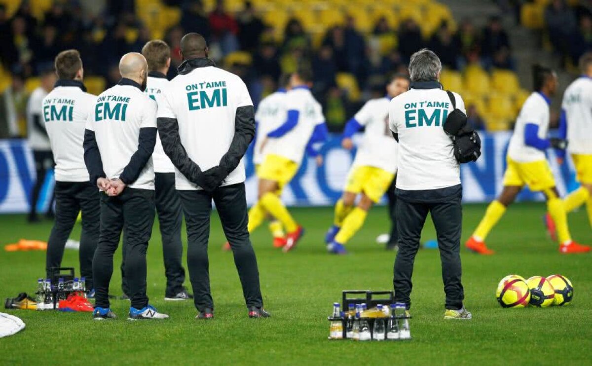 NANTES - ST. ETIENNE 1-1 // GALERIE FOTO Lacrimi pentru Sala » Imagini impresionante de la meciul lui Nantes 