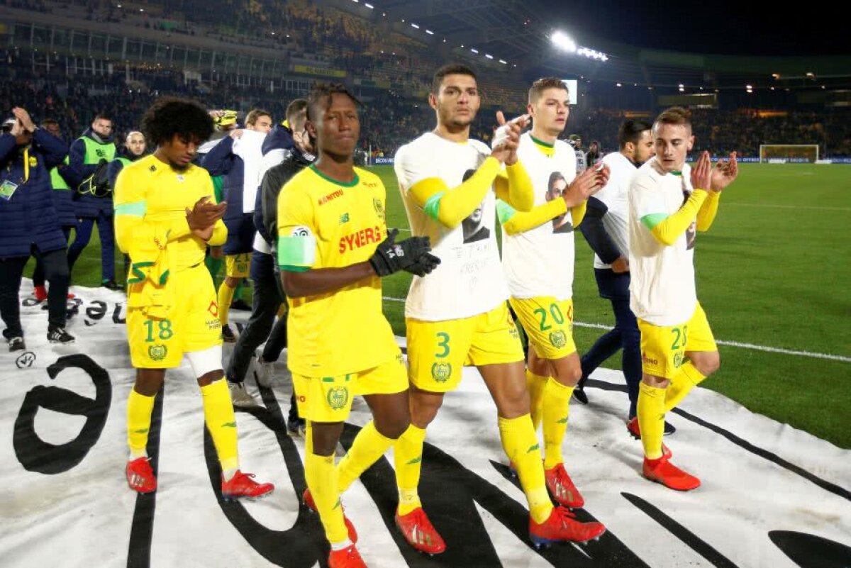 NANTES - ST. ETIENNE 1-1 // GALERIE FOTO Lacrimi pentru Sala » Imagini impresionante de la meciul lui Nantes 