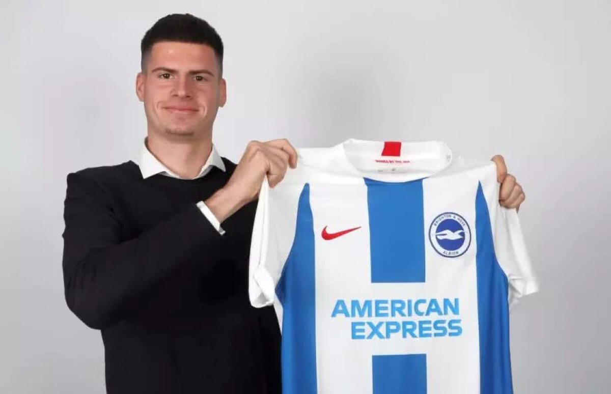 Tudor Băluță exultă după transferul la Brighton: „E cea mai bună decizie din viața mea, totul e incredibil!”