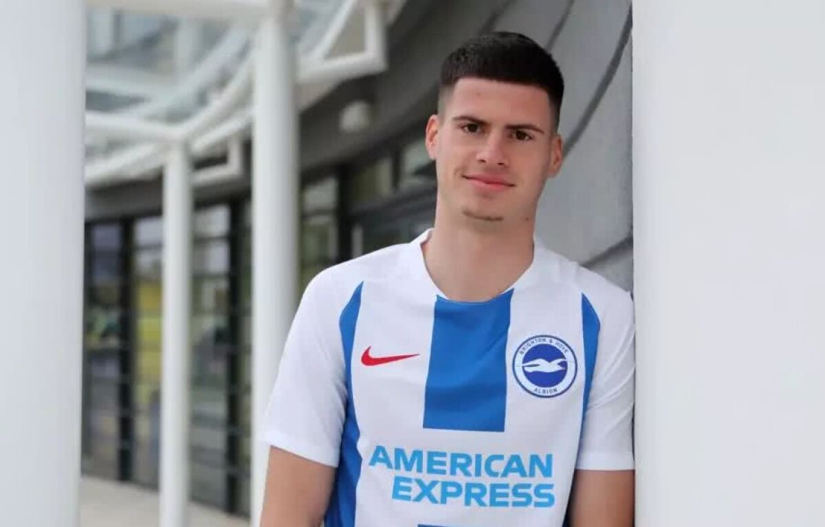 Tudor Băluță exultă după transferul la Brighton: „E cea mai bună decizie din viața mea, totul e incredibil!”