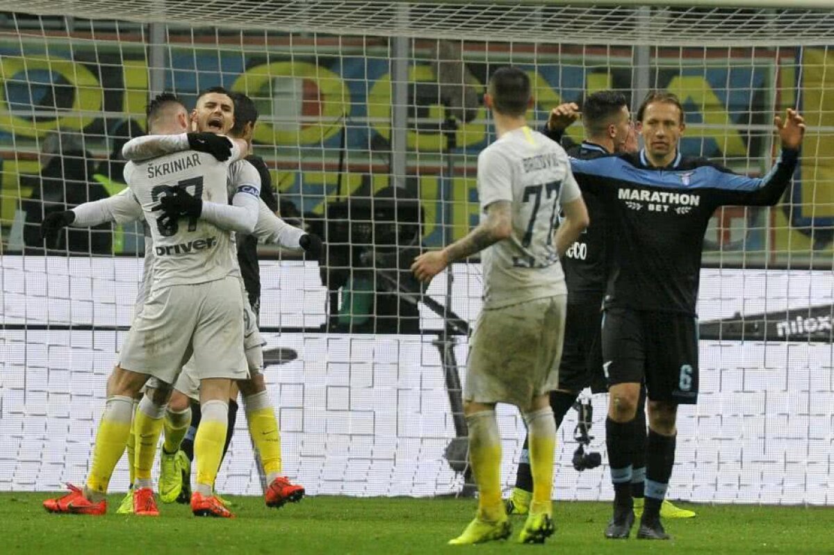 INTER - LAZIO 1-2 // FOTO Lazio a eliminat-o pe Inter din Cupa Italiei, la penalty-uri, după ce a fost egalată în minutul 120+5! Urmează Lazio - AC Milan în semifinalele Cupei Italiei