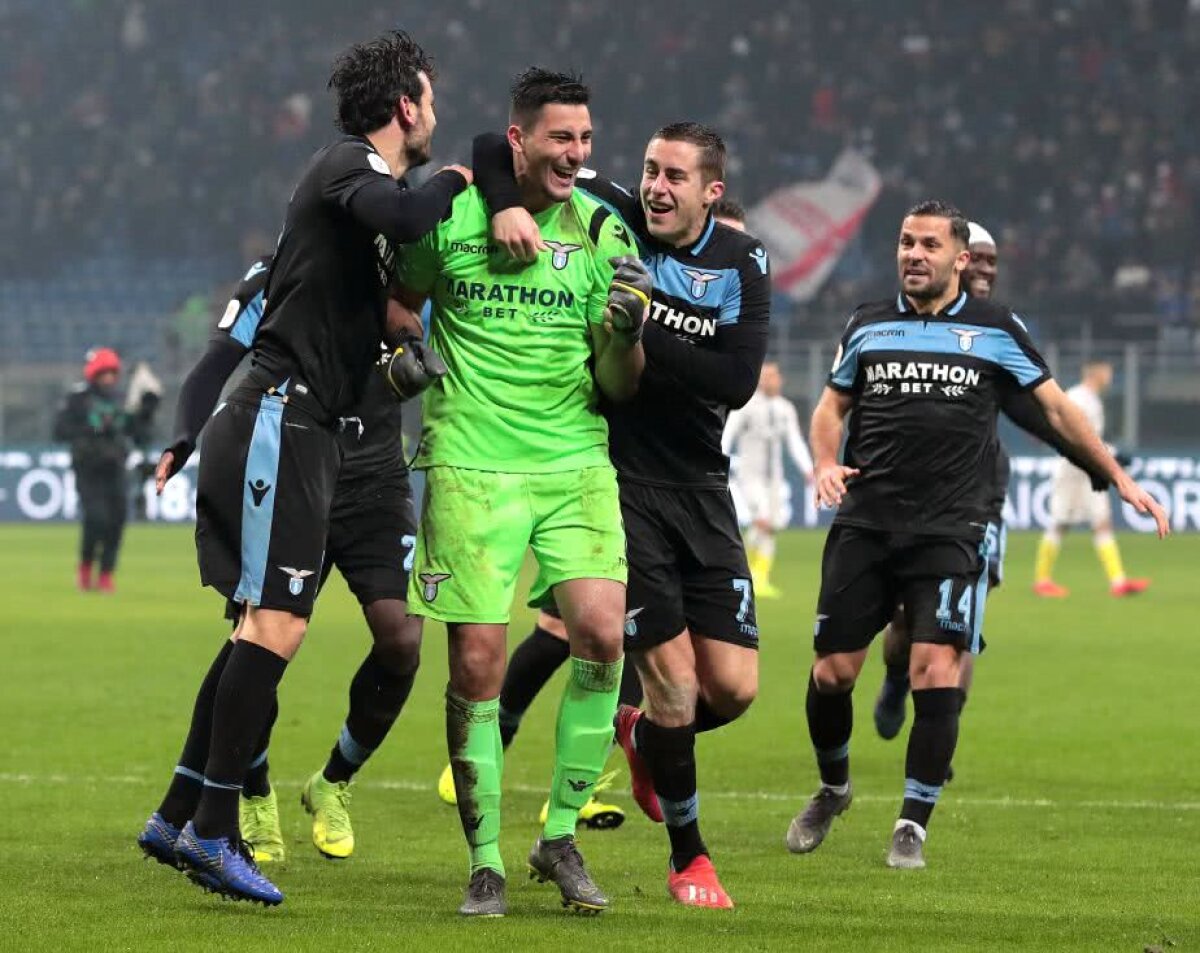 INTER - LAZIO 1-2 // FOTO Lazio a eliminat-o pe Inter din Cupa Italiei, la penalty-uri, după ce a fost egalată în minutul 120+5! Urmează Lazio - AC Milan în semifinalele Cupei Italiei