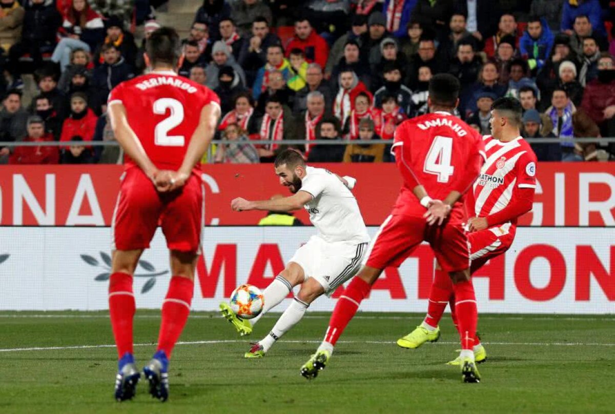 GIRONA - REAL MADRID 1-3 // VIDEO + FOTO Real Madrid merge perfect în Cupa Spaniei » S-a calificat fără emoții în semifinale