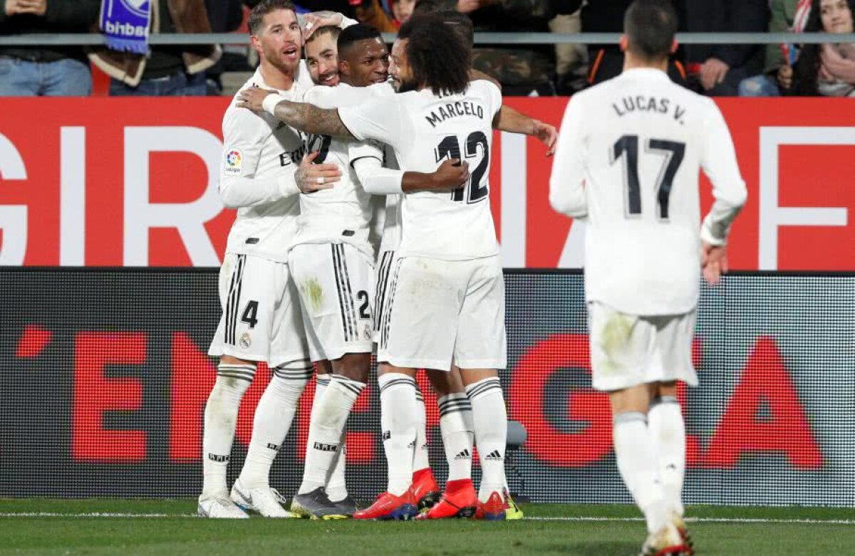 GIRONA - REAL MADRID 1-3 // VIDEO + FOTO Real Madrid merge perfect în Cupa Spaniei » S-a calificat fără emoții în semifinale