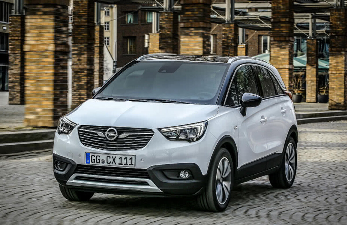 5 Motive pentru a-ți lua un Opel Crossland de la GTT! Design rafinat, calitate, fiabilitate, preț redus plus un voucher cadou de 500 eur!