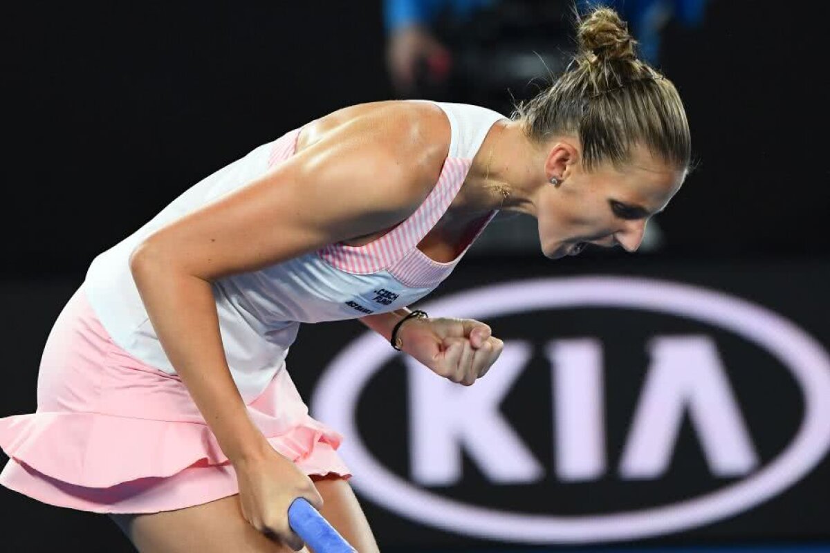 KAROLINA PLISKOVA // Cine e „Nadal” din circuitul feminin, cu două antrenoare simultan și principalul pericol al înfruntării Cehia - România din Fed Cup