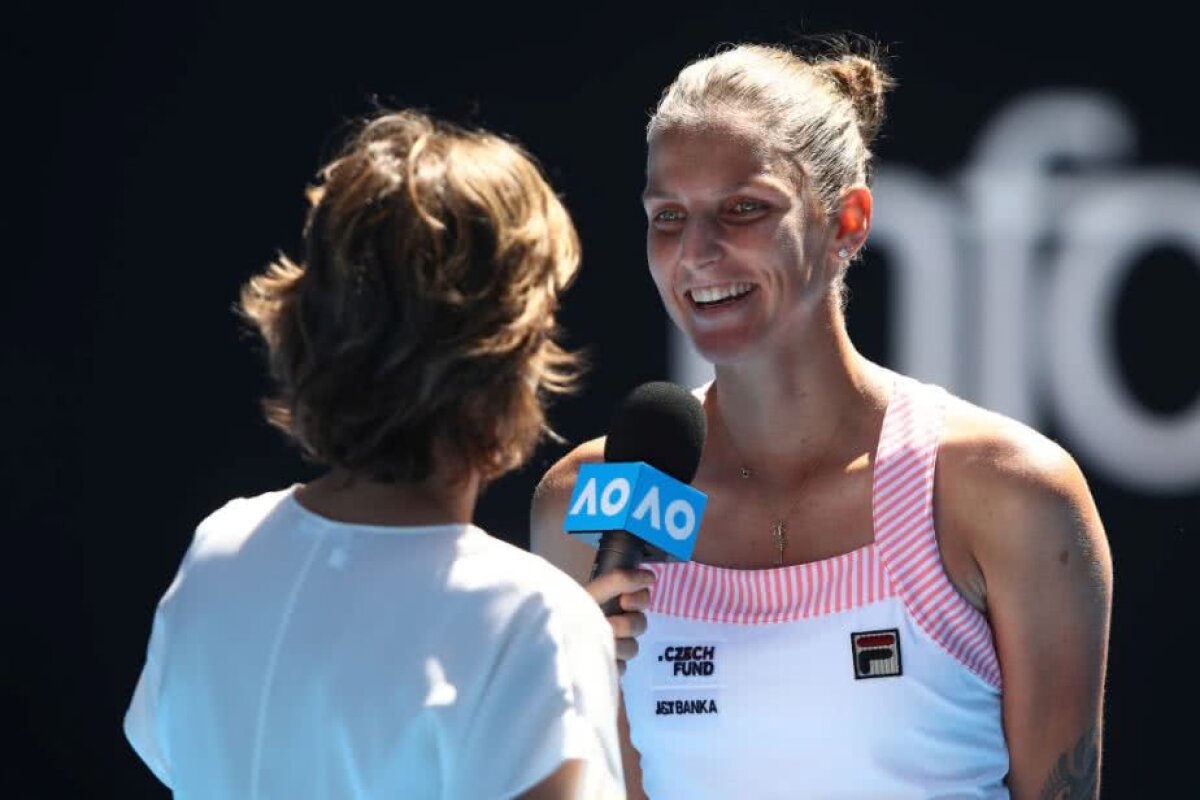 KAROLINA PLISKOVA // Cine e „Nadal” din circuitul feminin, cu două antrenoare simultan și principalul pericol al înfruntării Cehia - România din Fed Cup