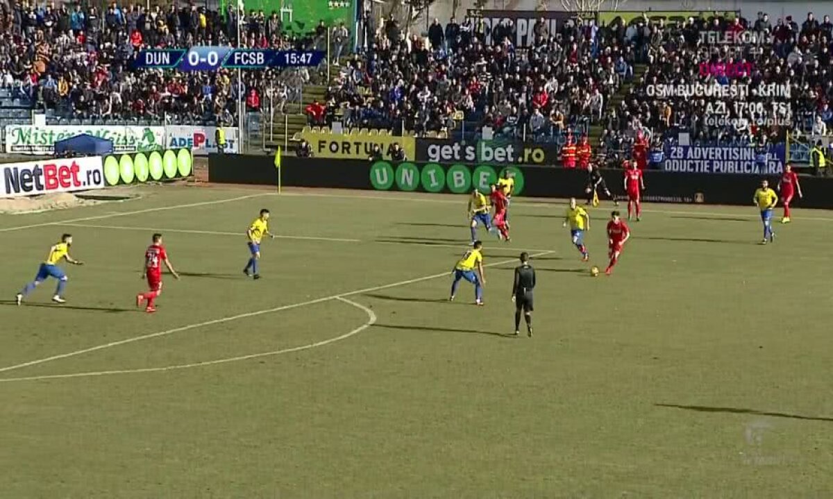 DUNĂREA CĂLĂRAȘI - FCSB 1-1 // VIDEO + FOTO Gigi Becali mai pune 10 milioane la prețul lui Dennis Man » Gol de generic marcat cu Dunărea Călărași