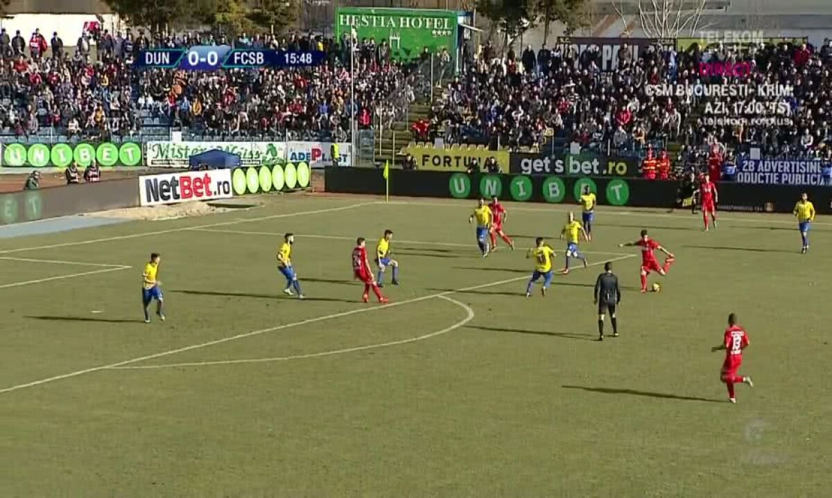 DUNĂREA CĂLĂRAȘI - FCSB 1-1 // VIDEO + FOTO Gigi Becali mai pune 10 milioane la prețul lui Dennis Man » Gol de generic marcat cu Dunărea Călărași