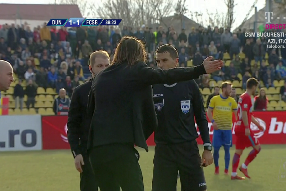 DUNĂREA CĂLĂRAȘI - FCSB 1-1 //  UPDATE VIDEO + FOTO Ambulanța pe teren, scandal între Alexa și Hațegan și lovitură de pedeapsă neacordată! Toate s-au întâmplat într-o fază