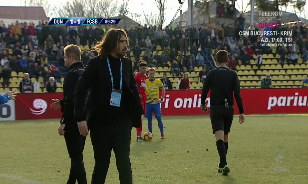 DUNĂREA CĂLĂRAȘI - FCSB 1-1 //  UPDATE VIDEO + FOTO Ambulanța pe teren, scandal între Alexa și Hațegan și lovitură de pedeapsă neacordată! Toate s-au întâmplat într-o fază