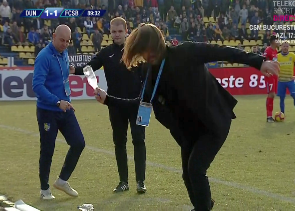 DUNĂREA CĂLĂRAȘI - FCSB 1-1 //  UPDATE VIDEO + FOTO Ambulanța pe teren, scandal între Alexa și Hațegan și lovitură de pedeapsă neacordată! Toate s-au întâmplat într-o fază