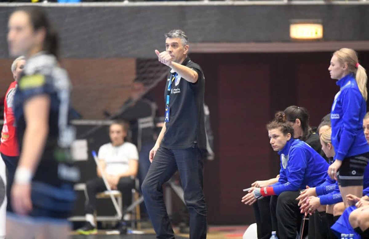 CSM BUCUREȘTI - KRIM 32-26 // GALERIE FOTO + VIDEO Campioana României respiră! CSM a zdrobit-o pe Krim și a spălat umilința din meciul cu Gyor! Cum arată clasamentul grupei