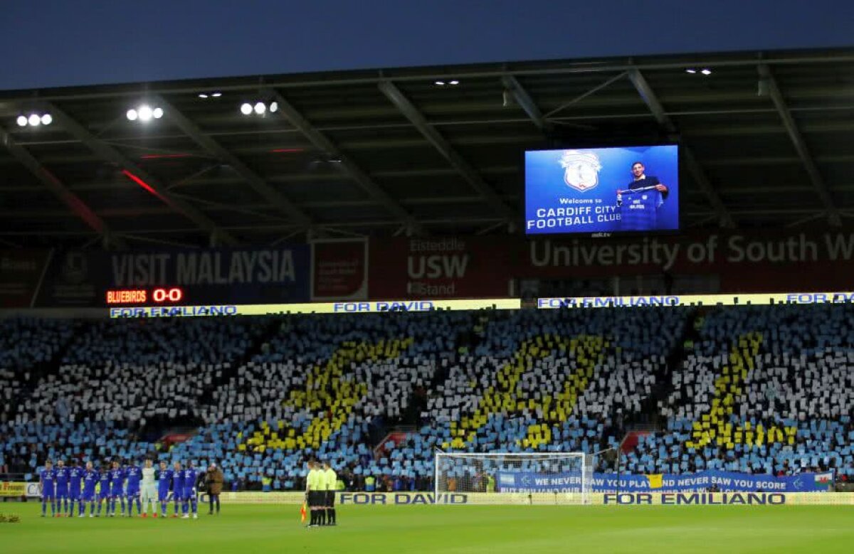 Cardiff - Bournemouth 2-0 // FOTO "Emiliano ar fi mândru de noi" » Omagiu cutremurător şi victorie dedicată lui Sala