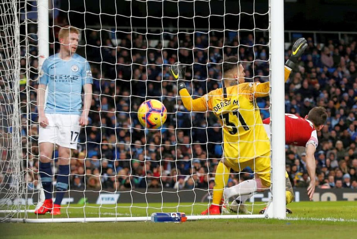 MANCHESTER CITY - ARSENAL 3-1 // VIDEO + FOTO „Bestia” Aguero i-a executat pe „tunari” și mută presiunea pe Liverpool! 