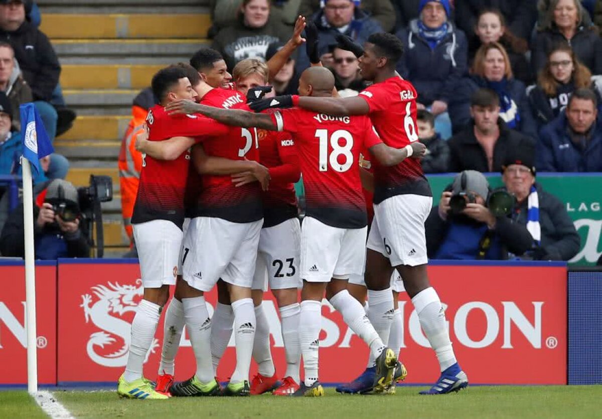 LEICESTER - MANCHESTER UNITED // GALERIE FOTO  Încă un succes pentru Ole Gunnar Solskjaer pe banca lui United! 