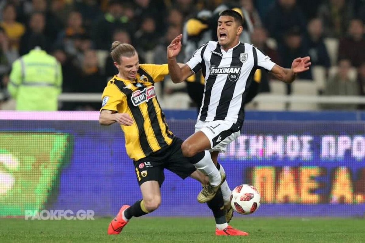 AEK ATENA - PAOK // Remiză scoasă în 10 oameni de echipa lui Răzvan Lucescu! Ce a zis românul după meci