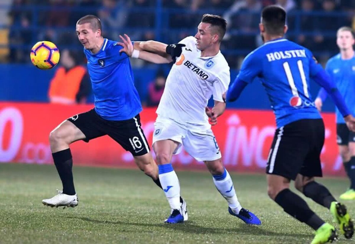 VIITORUL - CS U CRAIOVA 0-0 // VIDEO Derby de play-off, joc de play-out » Hagi nu îi permite lui Mangia să o egaleze pe FCSB! Clasament actualizat în Liga 1