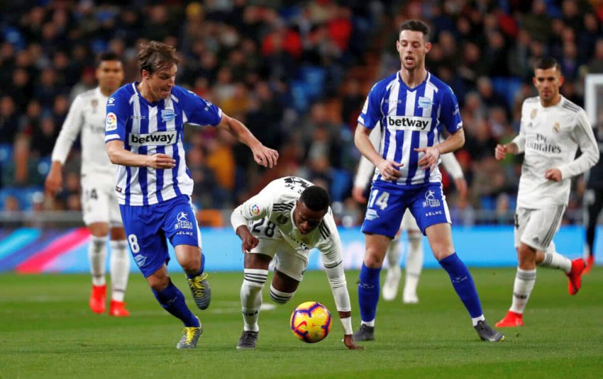 REAL MADRID - ALAVES // A patra victorie consecutivă pentru Real Madrid! Urmează EL CLASICO în 3 zile 