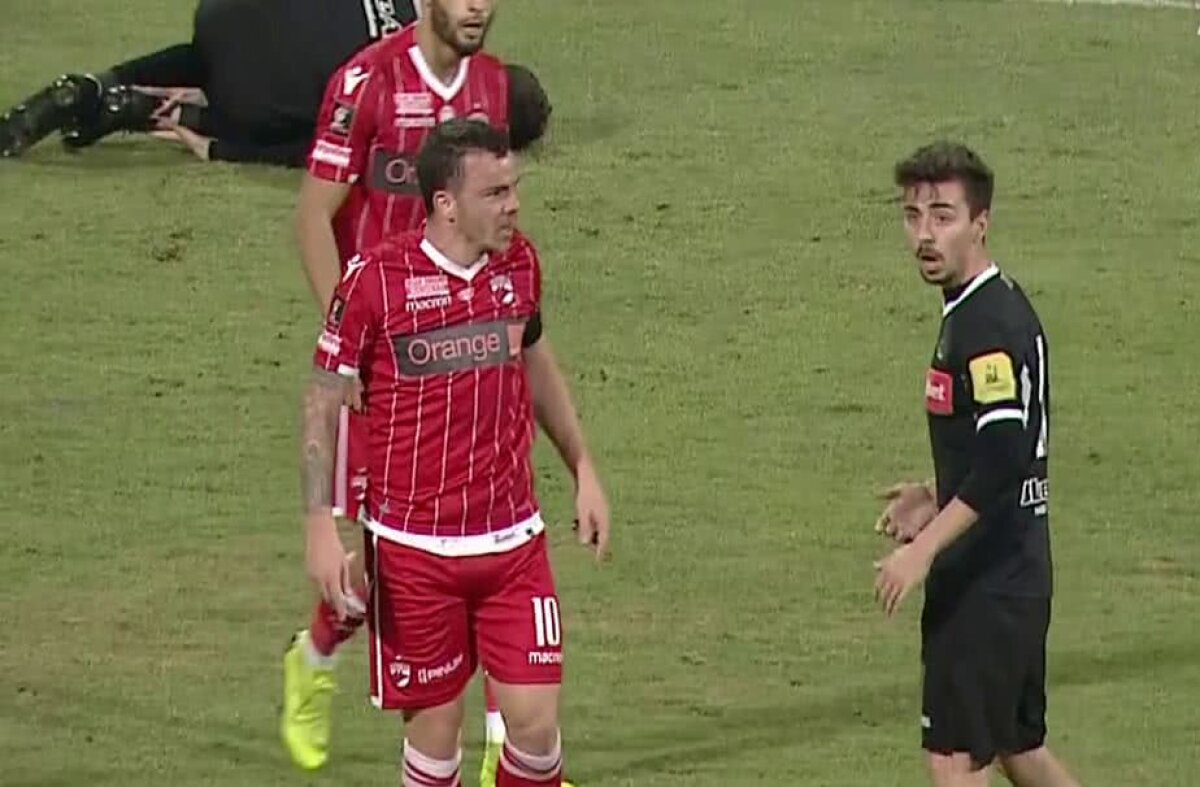 DINAMO - POLI IAȘI // FOTO Moment tensionat între Dan Nistor și Patrick Petre » De ce s-a enervat căpitanul dinamovist