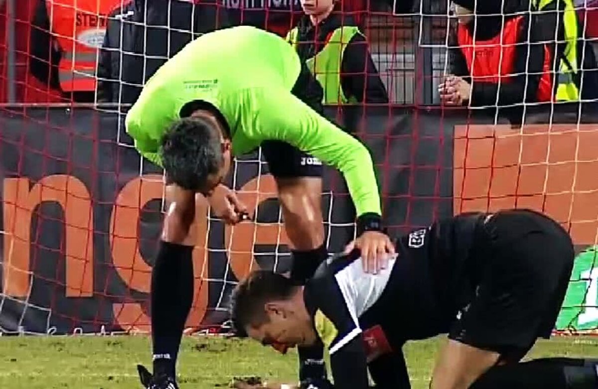 DINAMO - POLI IAȘI 3-0 // UPDATE GALERIE FOTO + VIDEO Florin Gardoș, umplut de sânge, arbitrul n-a dat nici „galben” » Verdictul tranșant al lui Crăciunescu despre fault și de ce trebuia anulat golul „câinilor” + penalty neacordat pentru Poli Iași