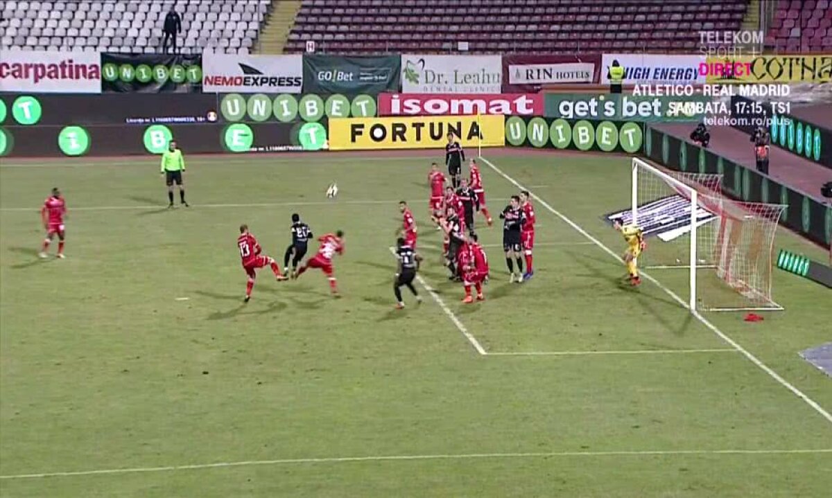 DINAMO - POLI IAȘI 3-0 // UPDATE GALERIE FOTO + VIDEO Florin Gardoș, umplut de sânge, arbitrul n-a dat nici „galben” » Verdictul tranșant al lui Crăciunescu despre fault și de ce trebuia anulat golul „câinilor” + penalty neacordat pentru Poli Iași