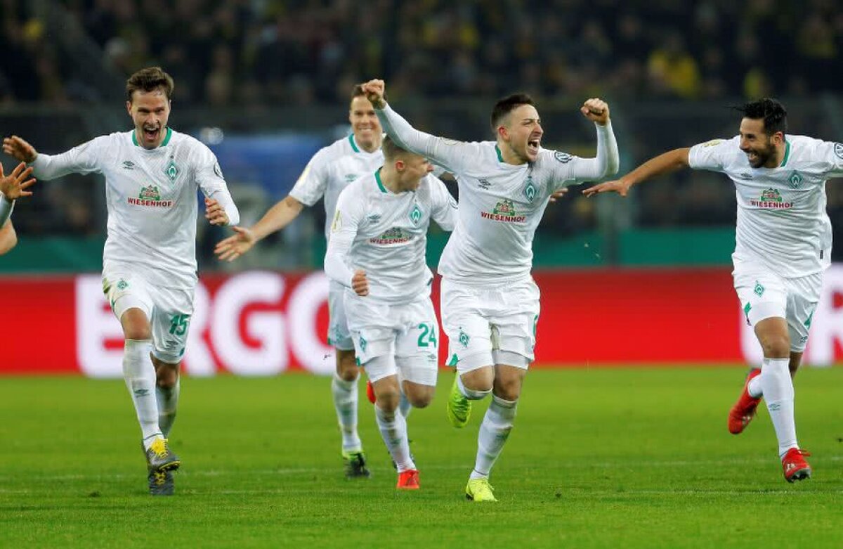 BORUSSIA DORTMUND - WERDER BREMEN // Meci dramatic în Cupa Germanei! Borussia, eliminată la penalty-uri! 4 goluri în prelungiri