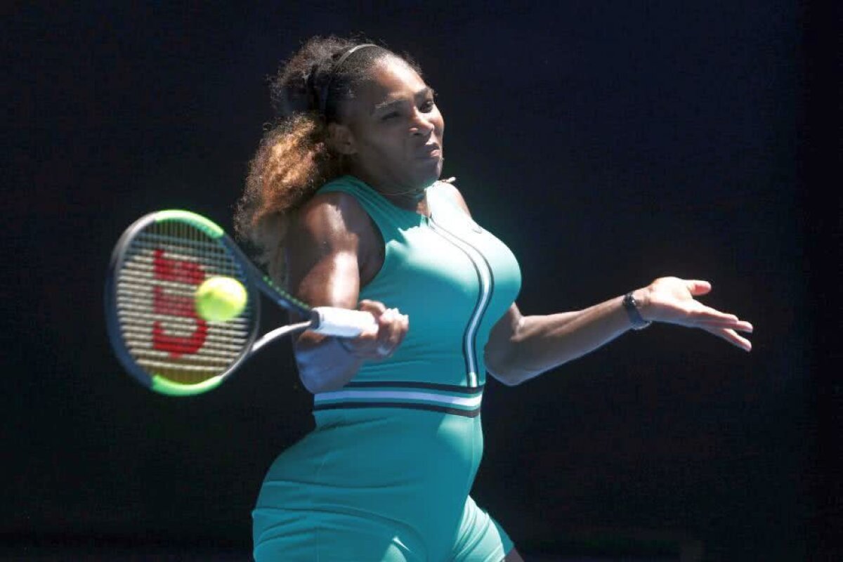 FOTO Serena Williams s-a pozat în baie, în colanți și sutien, iar fanii nu mai înțeleg nimic! » Între „photoshop” și „slăbit-viteză”