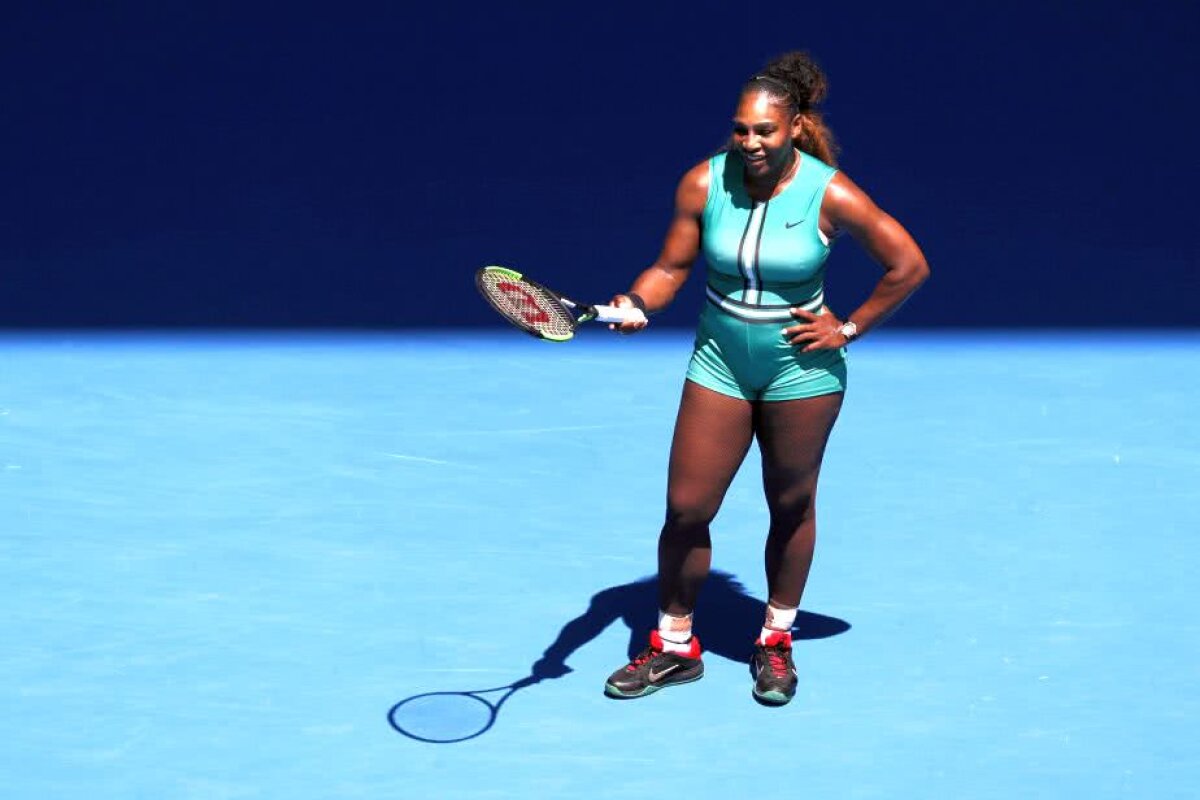 FOTO Serena Williams s-a pozat în baie, în colanți și sutien, iar fanii nu mai înțeleg nimic! » Între „photoshop” și „slăbit-viteză”