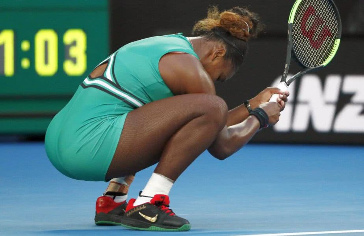 FOTO Serena Williams s-a pozat în baie, în colanți și sutien, iar fanii nu mai înțeleg nimic! » Între „photoshop” și „slăbit-viteză”
