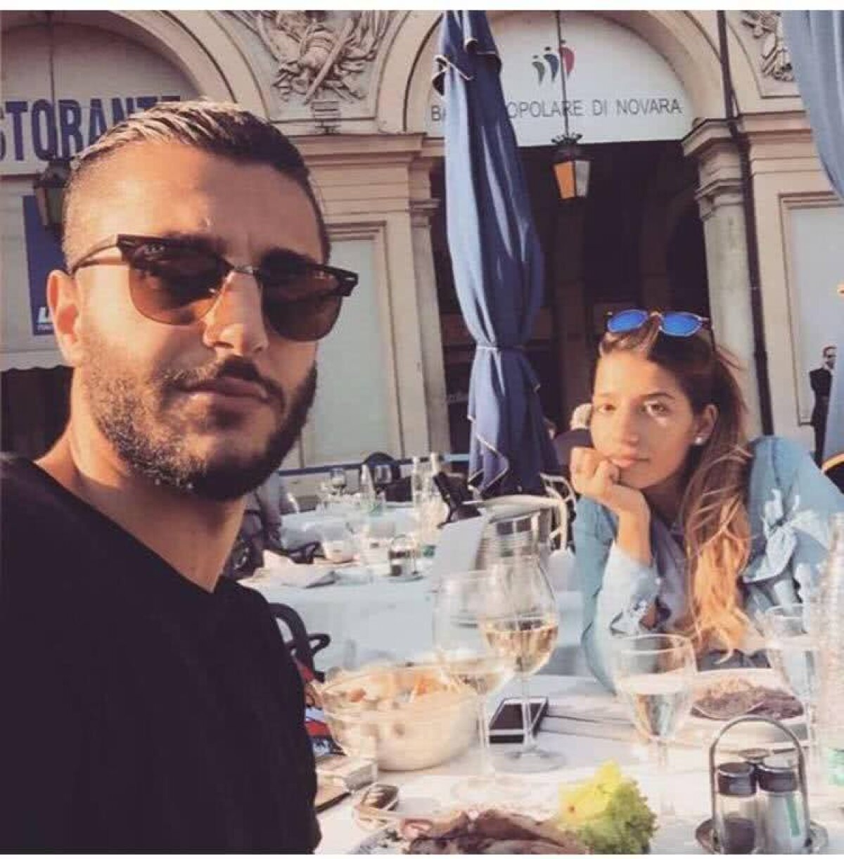 FOTO Ea e muza noii vedete a lui Dinamo » Valentina, italianca focoasă care i-a furat inima lui Montini