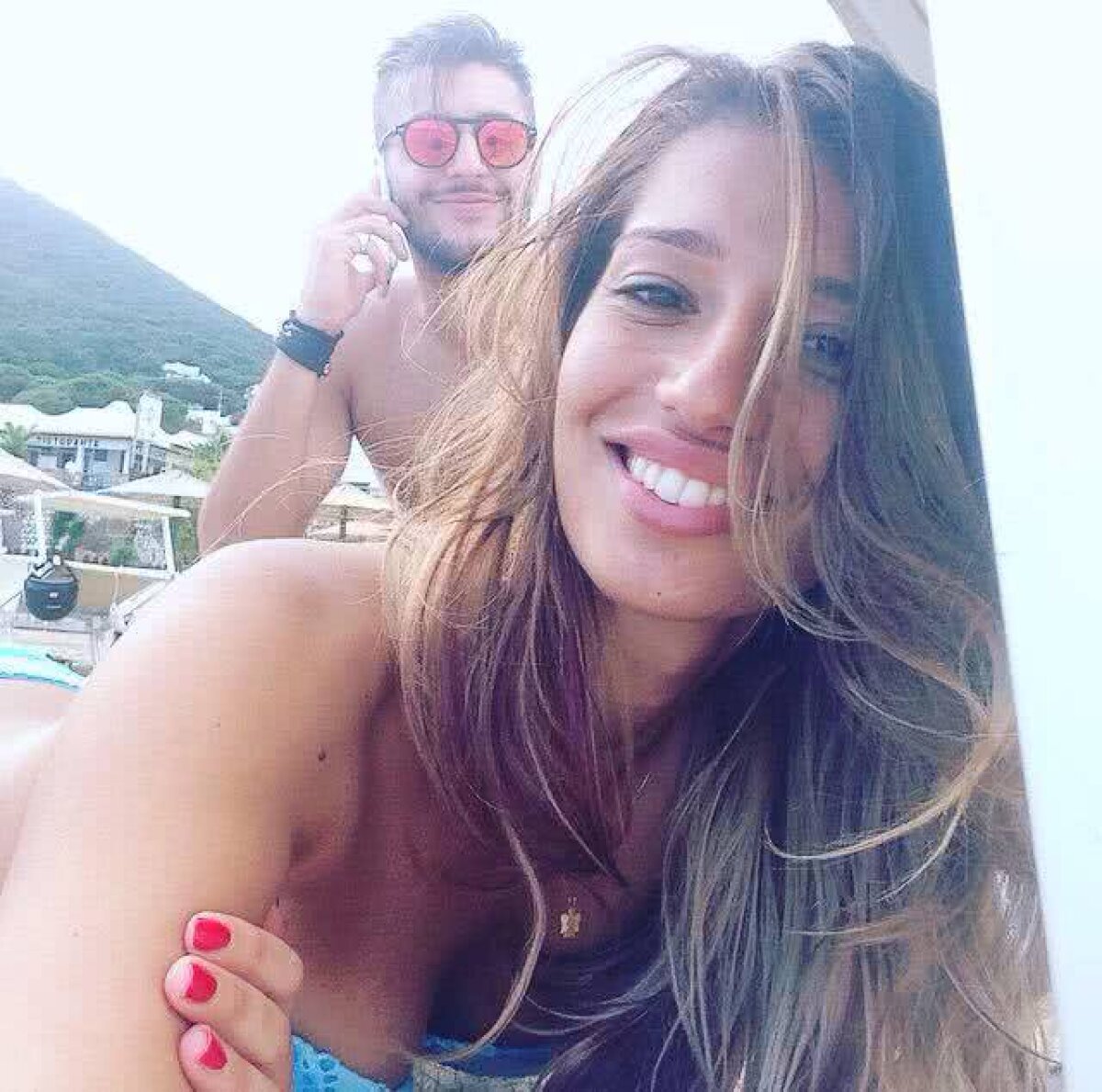 FOTO Ea e muza noii vedete a lui Dinamo » Valentina, italianca focoasă care i-a furat inima lui Montini