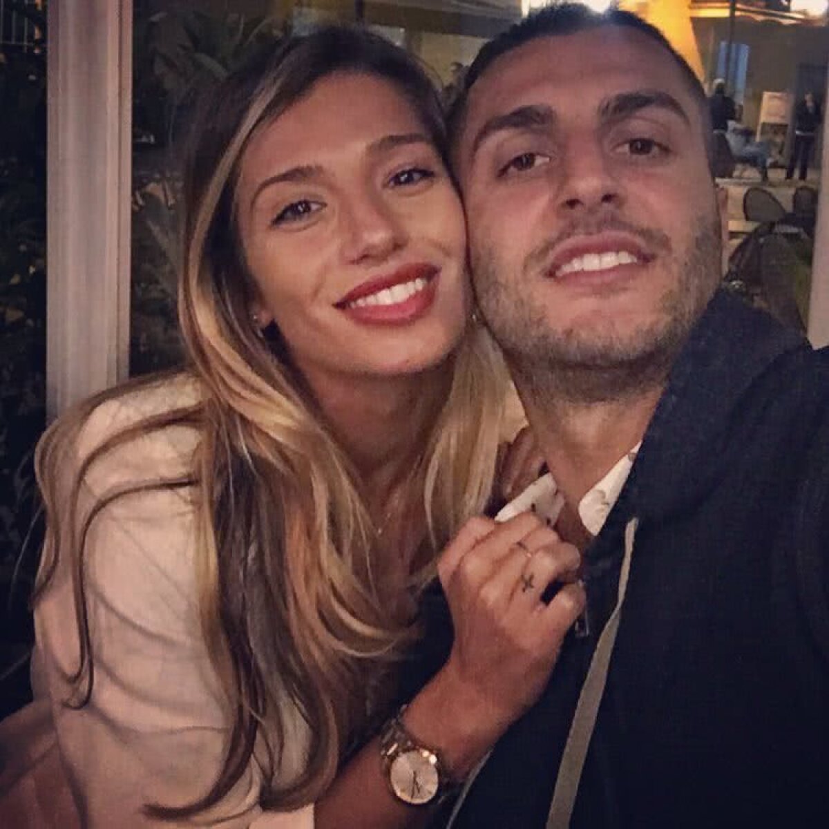 FOTO Ea e muza noii vedete a lui Dinamo » Valentina, italianca focoasă care i-a furat inima lui Montini