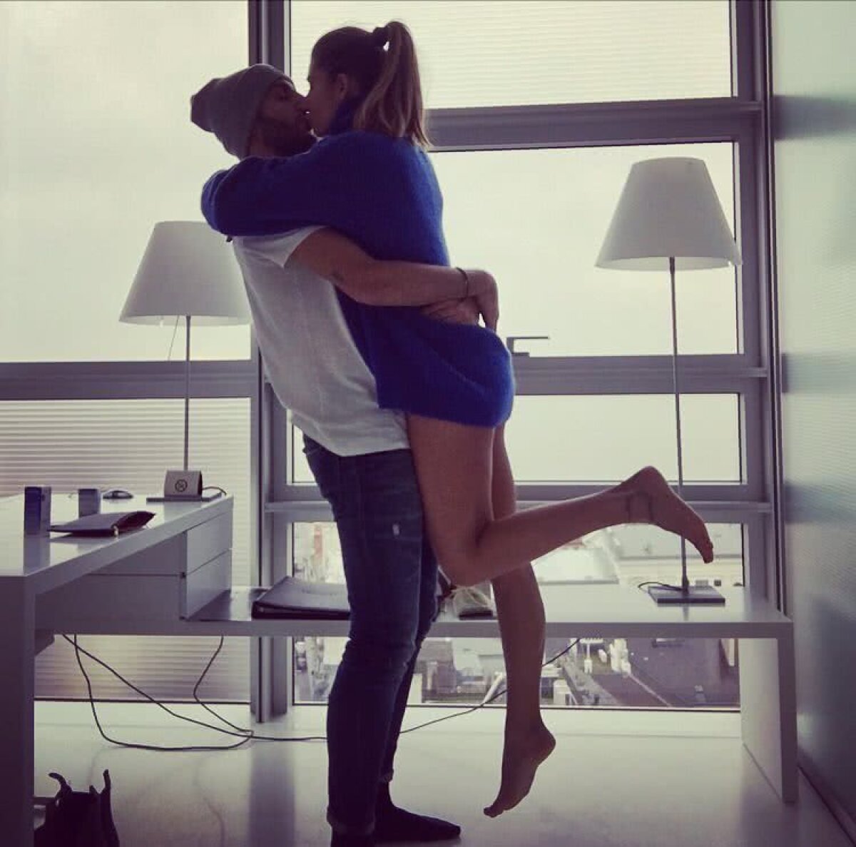 FOTO Ea e muza noii vedete a lui Dinamo » Valentina, italianca focoasă care i-a furat inima lui Montini