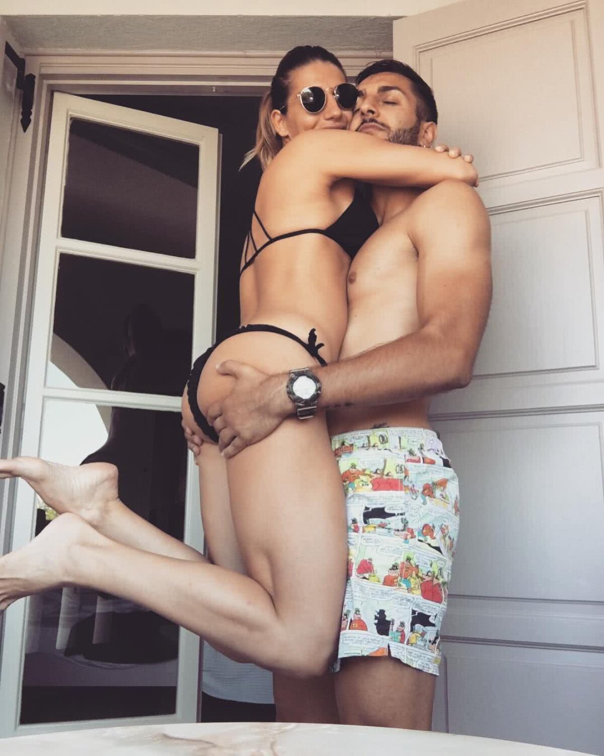 FOTO Ea e muza noii vedete a lui Dinamo » Valentina, italianca focoasă care i-a furat inima lui Montini