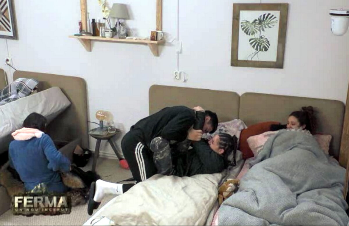 Tachinări în pat la Ferma » Momente romantice în show-ul transmis de Pro TV: Diana Belbița, jocuri periculoase în așternut!