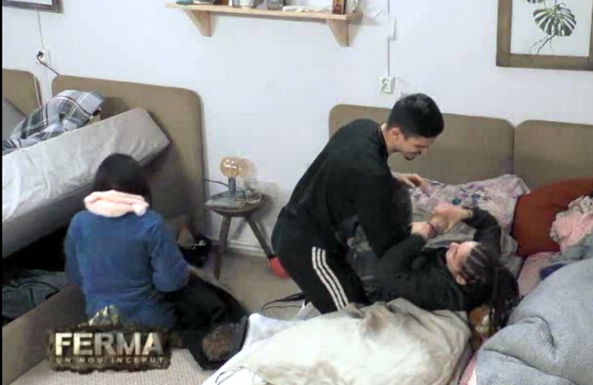 Tachinări în pat la Ferma » Momente romantice în show-ul transmis de Pro TV: Diana Belbița, jocuri periculoase în așternut!